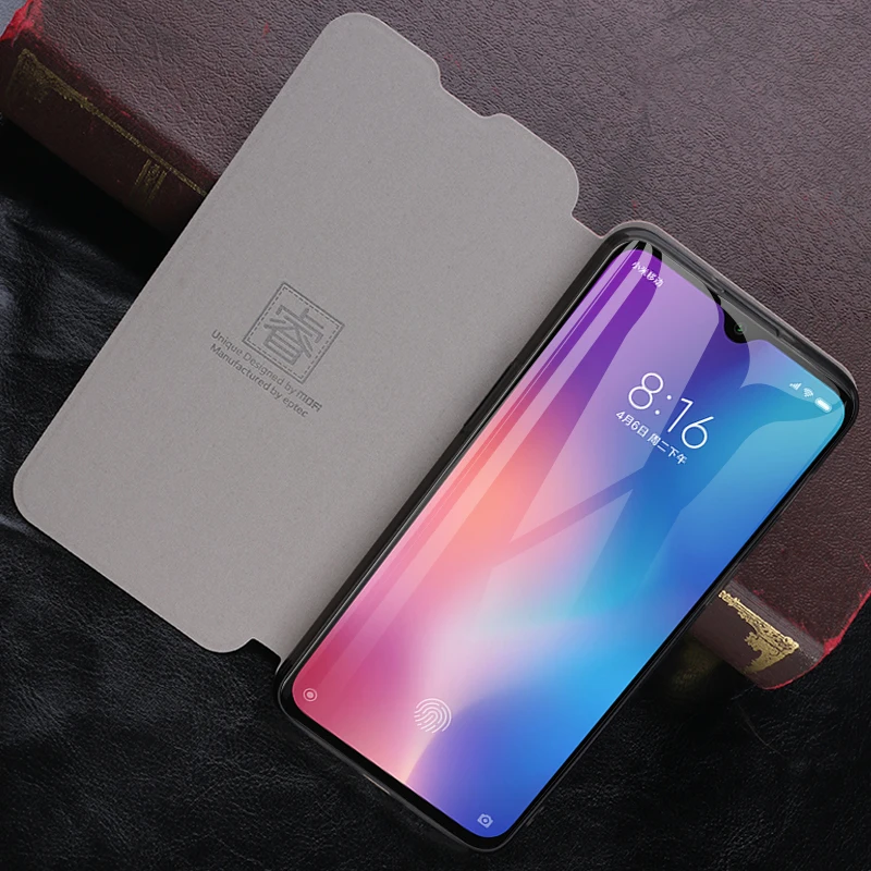 Оригинальный MOFI из искусственной кожи чехол для Xiaomi mi 9 SE крышка 5 97 дюйма Стенд