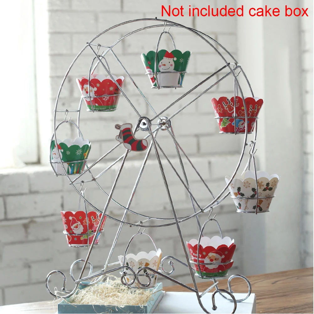 Вращающийся держатель для кондитерских изделий 8 дюймов|Стойки| |