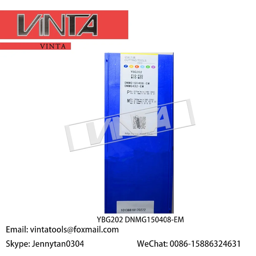 Высокого качества 10 шт./лот YBG205 YBG202 DNMG150408-EM cnc карбида обращаясь вставками
