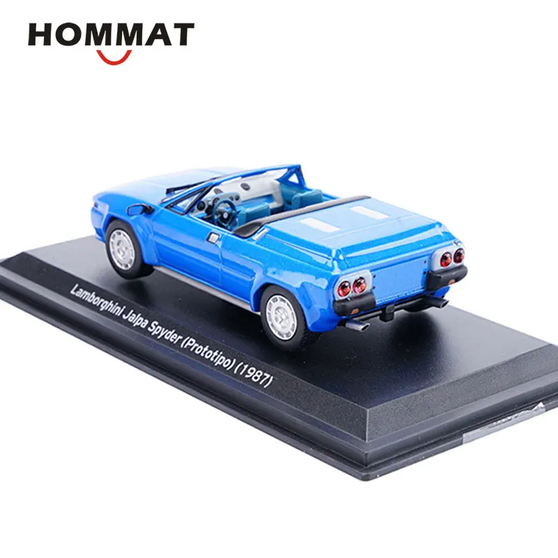 HOMMAT имитация 1/43 винтажная Jalpa Spyder(Prototipo) 1987 модель автомобиля литая под давлением модель автомобиля коллекционный подарок для мальчиков