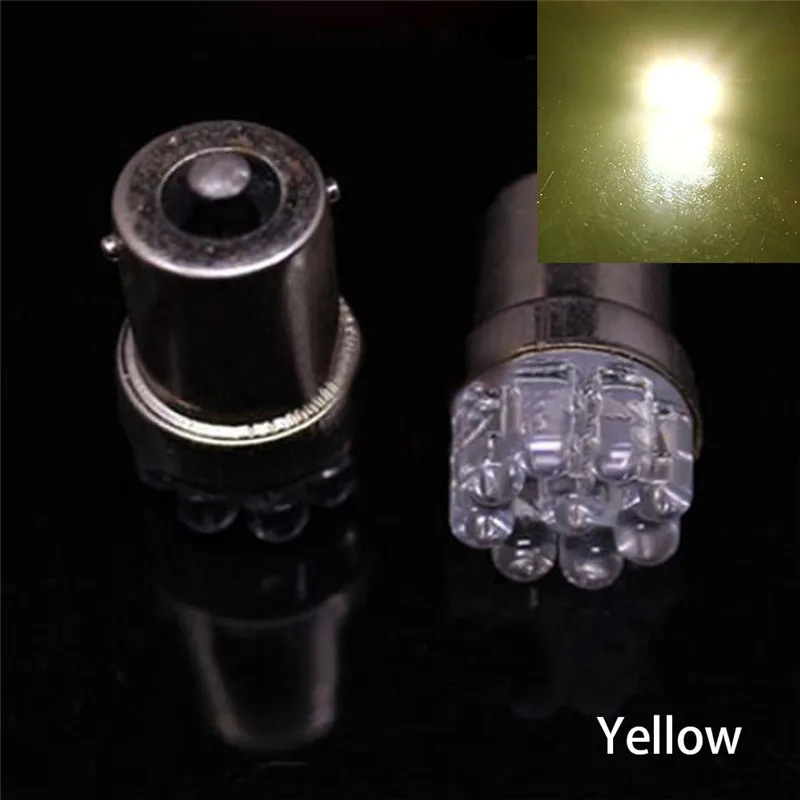 

2Pcs 1156 Low Consumption High Power Portable Auto Car Turn Signal Tail Brake 9 LED Light Bulb 382 BA15S P21W R5W Lamp#267489