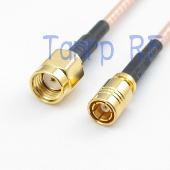 6 дюймов RP SMA штекер к гнезду SMB RF адаптер разъем 15 см коаксиальный Перемычка