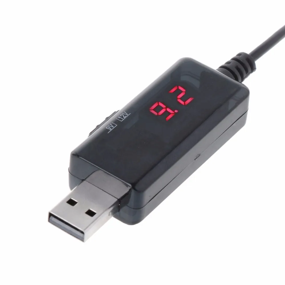 Повышающий преобразователь постоянного тока от 5 В до 9 в 12 USB адаптер с