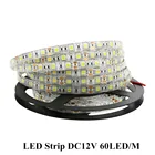 DBF Светодиодная лента 5050 DC12V 60LEDM 5 млот гибкий светодиодный светильник RGB 5050 Светодиодная лента 300 Светодиодная лента клейкая лента IP20  IP65 водонепроницаемый