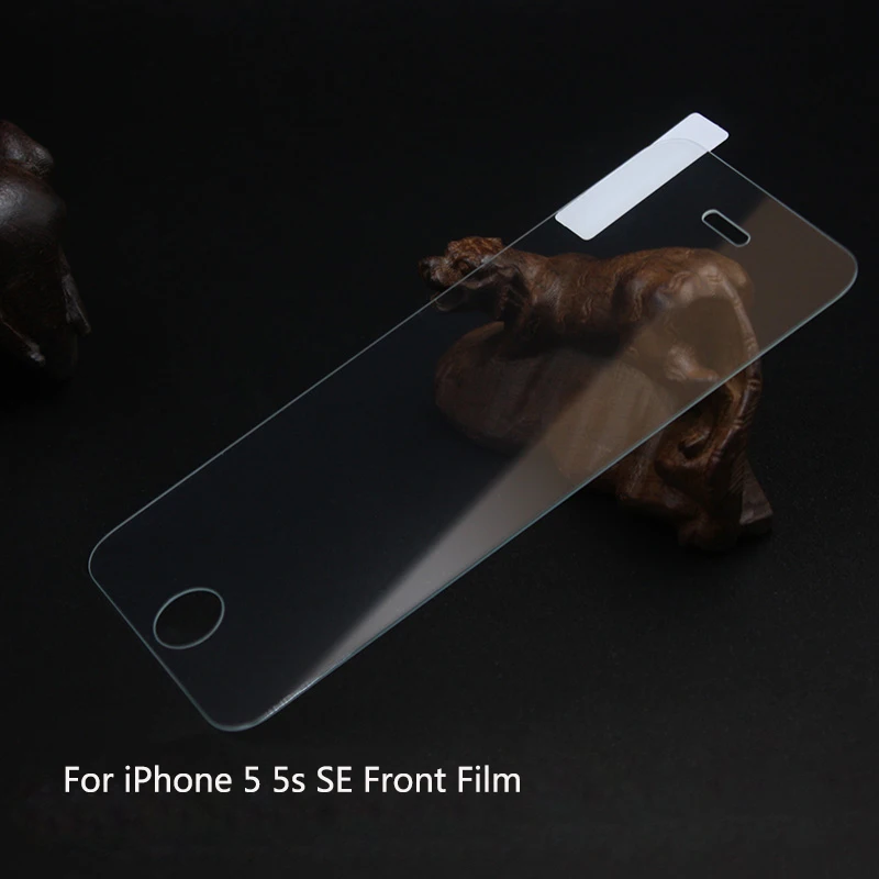 1 шт HD ультра тонкая передняя + черная Защитная пленка для экрана Apple iPhone 5 5S SE