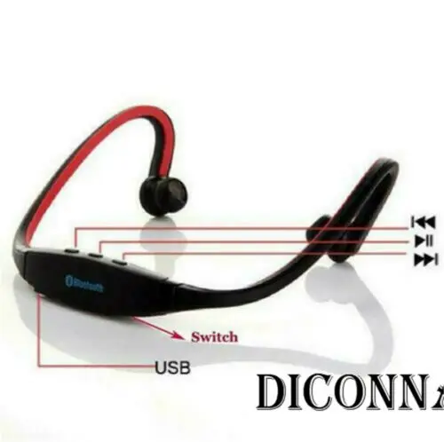 USB перезаряжаемые беспроводные Bluetooth наушники стерео спортивные гарнитура