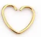 Gold2 Серьги-гвоздики Для Пирсинга Ушей, 5 шт., сталь, Daith, сердце, звезда, пирсинг, спираль, ушной хрящ, ювелирные изделия для тела, сексуальные женские аксессуары - Окраска металла: Gold2