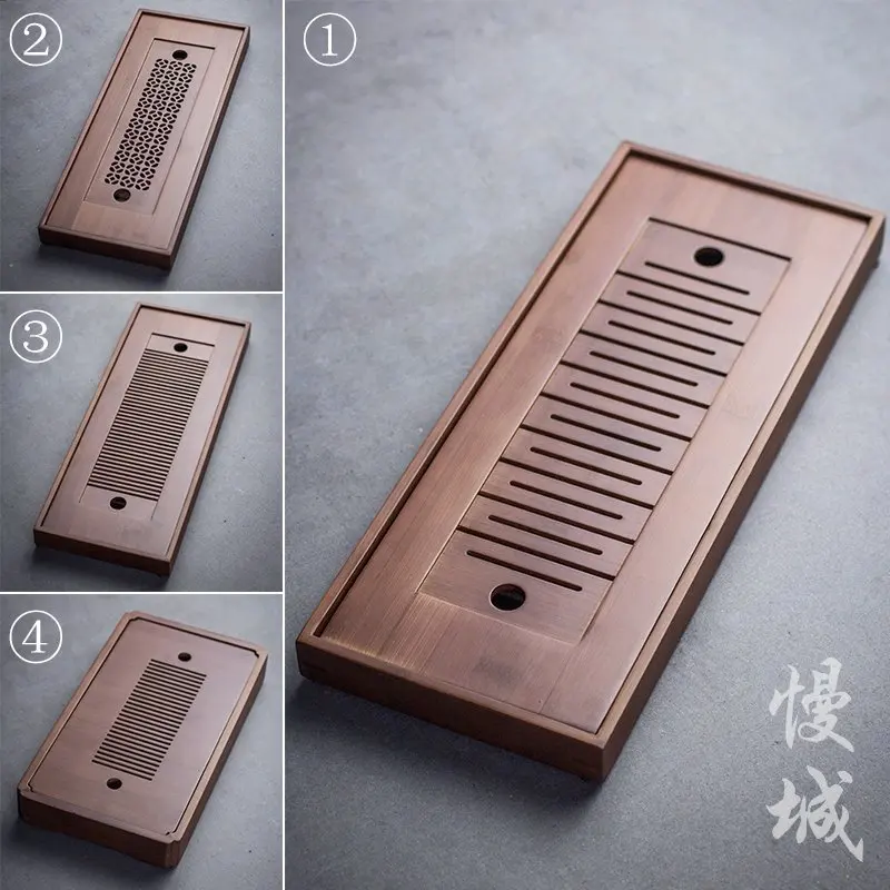 Бамбуковый чайный поднос поддон для воды прямоугольный бамбуковый маленькое