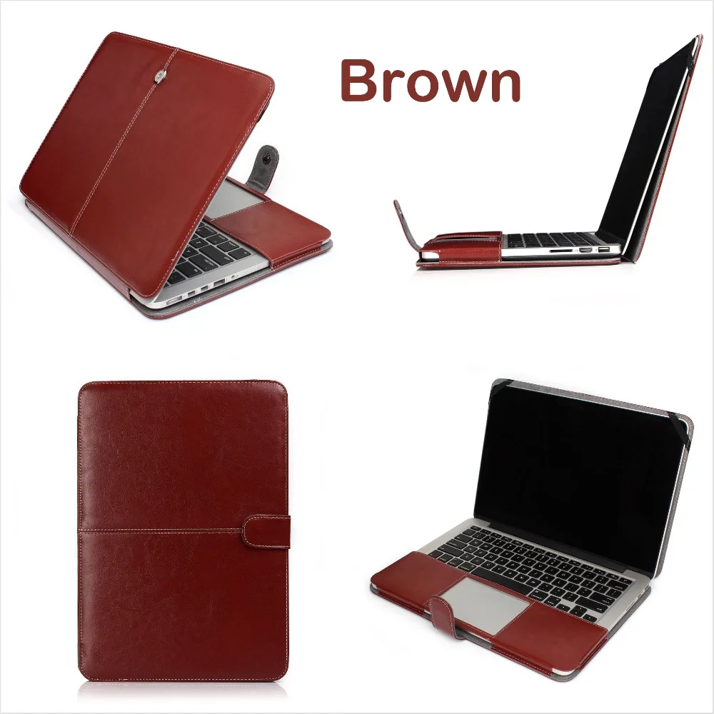 DEETHX, сумка из искусственной кожи для Apple Macbook pro retina Air 11 12 13 15, Air 13 A1932 A1466, pro A1707 A1706 A1708 Чехол-книжка