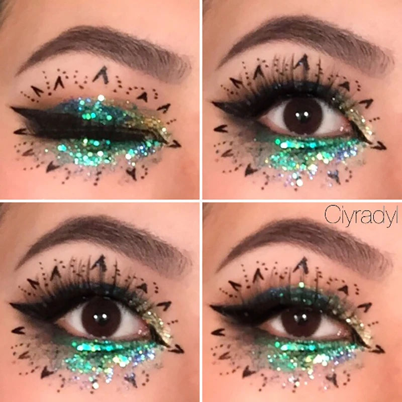 Набор с блестками для ногтей шестиугольные блестки УФ Гель лак украшения