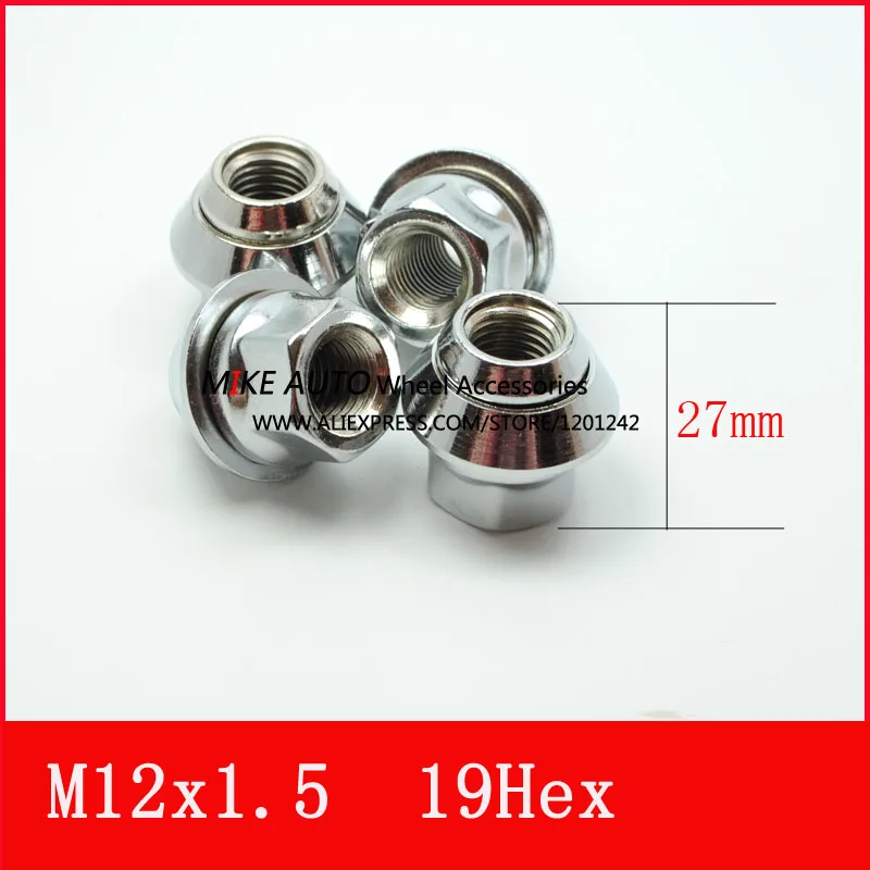 20 шт. открытые гайки для наконечников колес m12x1 5 PCD HEX19(3/ 4 &quot) FORD Mondeo Focus VOLVO S40 |