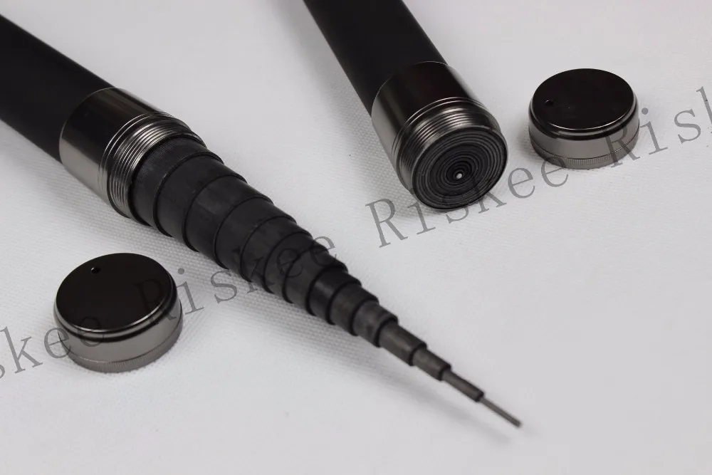 Черный палочки удочка углерода ультра-легкий сверхтвердых Удочка S большой воды