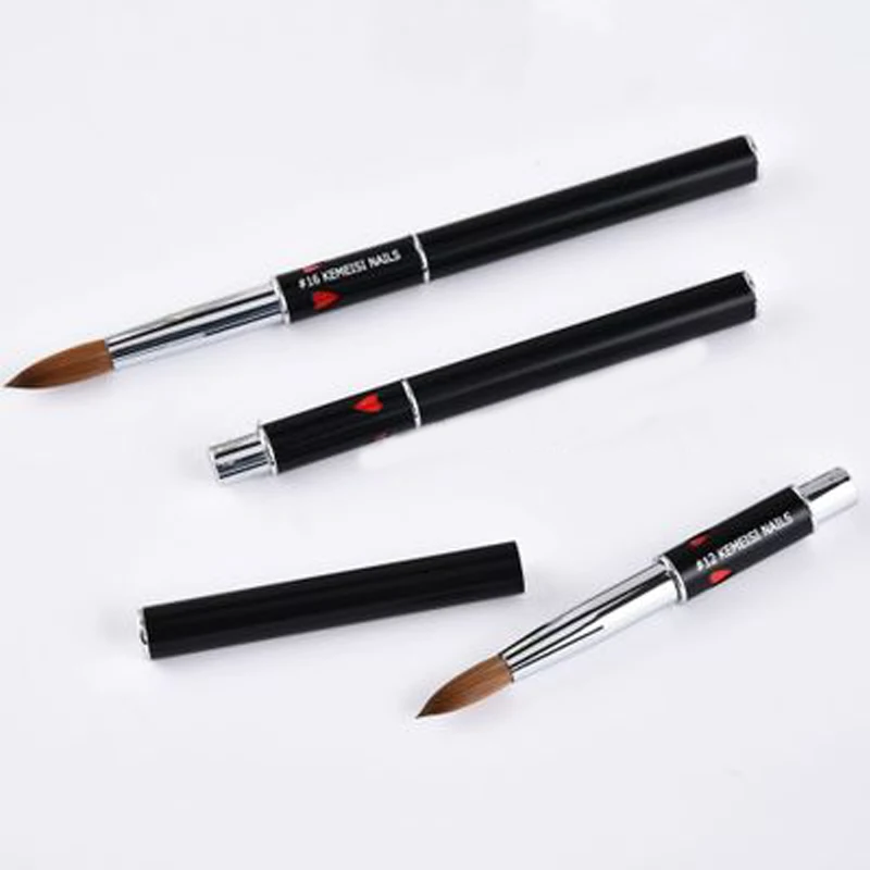 Набор кистей для дизайна ногтей 1 шт. чистый колинский Соболь УФ гель акриловый