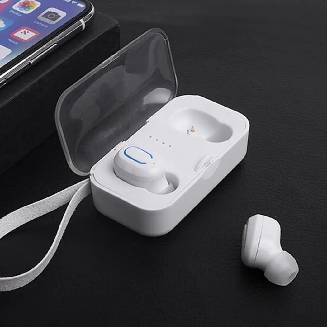 Общие мини беспроводные Bluetooth стерео наушники вкладыши DC5V гарнитура 20 Гц кГц