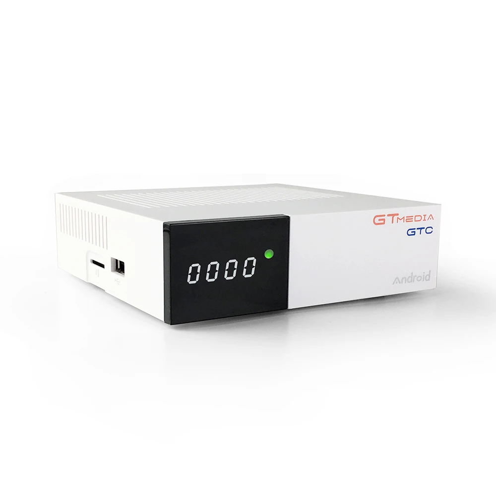 2 ГБ + 16 Android tv BOX GTmedia GTC с DVB-S2 DVB-C ISDB-T DVB-T2 спутниковый ТВ приемник К 4 к HDMI 0 Set-Top Box Media