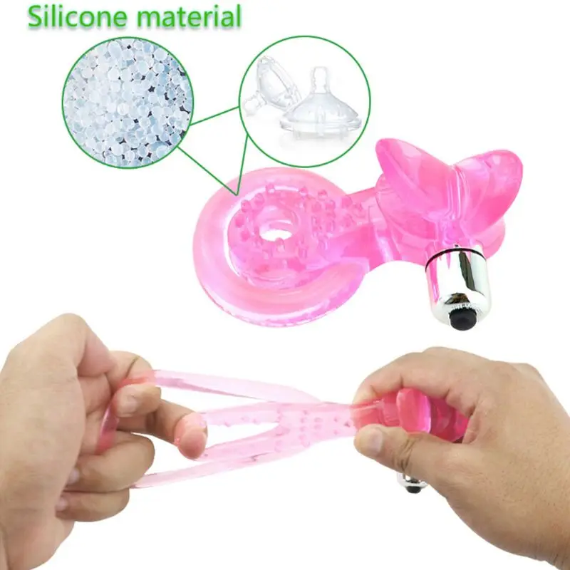 Soft Penis Ring Vibrating Stimulation Delay Ejaculation Hard Erection Female Clitoris Massaging Adult Male Sex Toy | Красота и