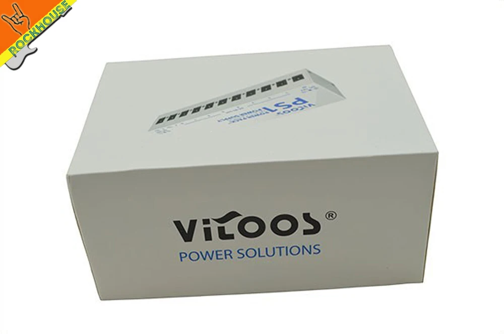 Vitoos PS1 гитарный эффект педали Электропитание десять изолированный выход (8 Way DC 9V
