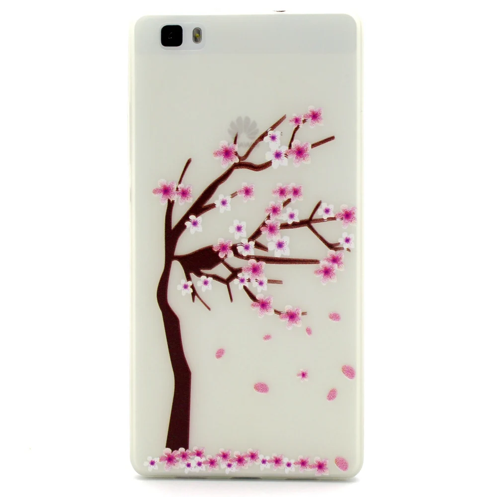 Fundas For Huawei P8 Lite Mini Fluorescence Transparent Soft TPU Back Cover Phone Protective Shell Luminous Night Case |