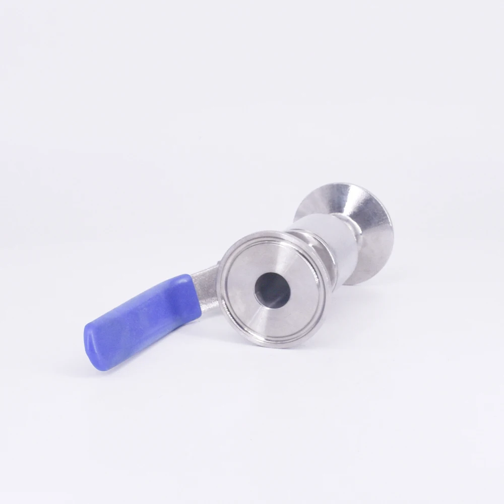 Подходит для 19 мм 3/" трубы OD x 1,5" Tri Clamp санитарно шаровой запорный клапан SUS 304 нержавеющий пивоваренный домашний завод