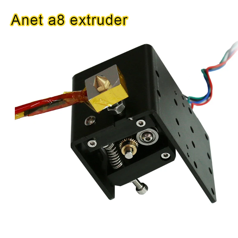 Комплект экструдеров Anet A8 MK8 детали для 3D принтера j головка Hotend I3 + 2 насадки 0 4 мм 1