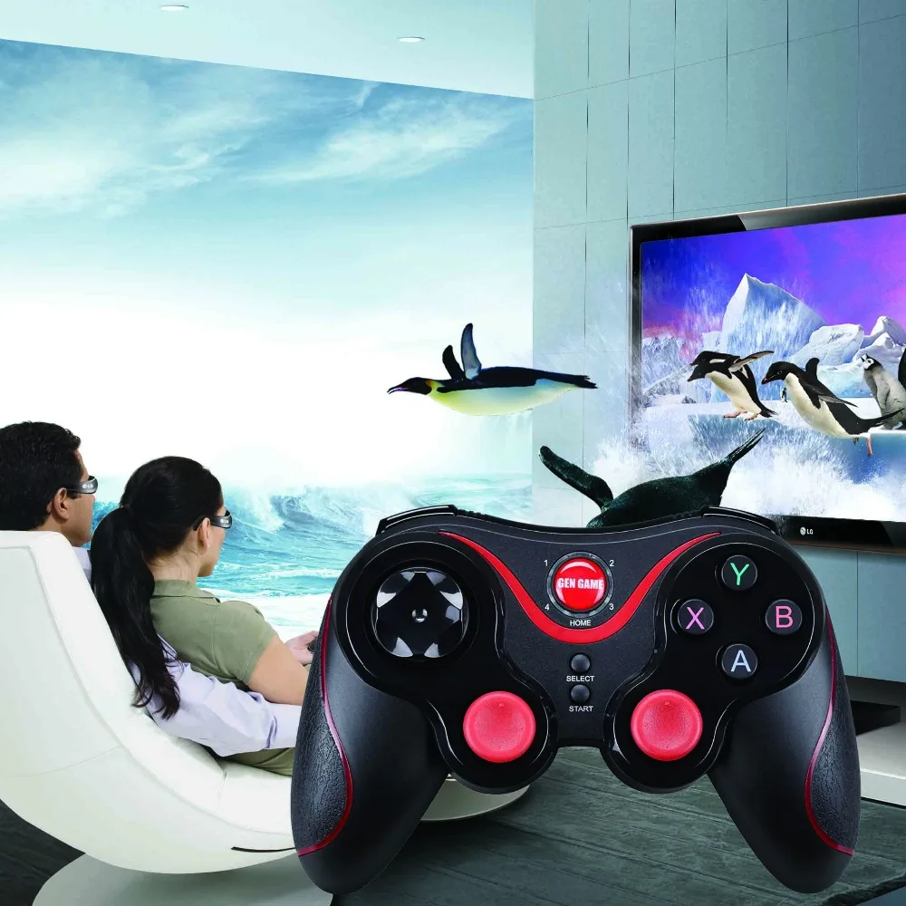 GEN Game S3 беспроводной Bluetooth 3,0 геймпад пульт дистанционного управления джойстик игровой контроллер для ПК Android смартфон
