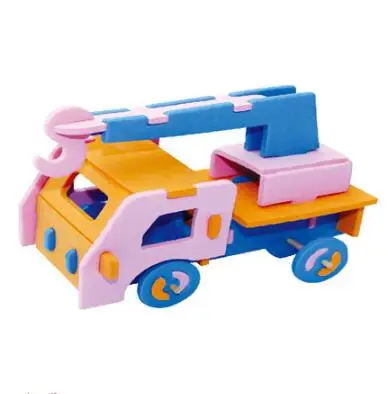 Набор для творчества April Du Kids EVA 3D пазл модель автомобиля детская ручная работа