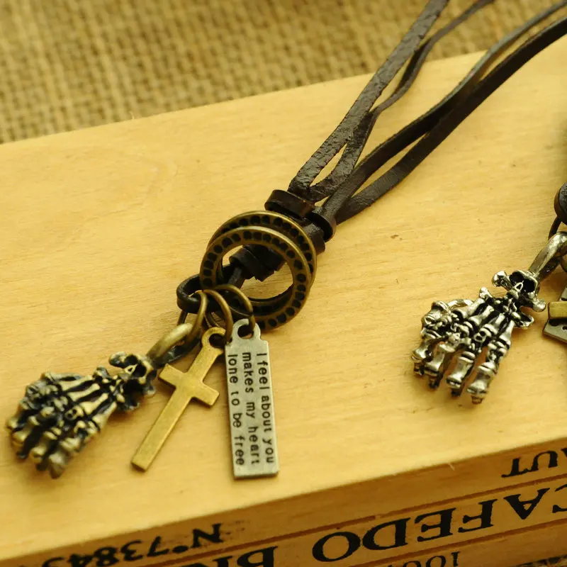 Фабрика лучшие цены Бесплатная Доставка 1 шт. Бронзы Год Сбора Винограда Панк