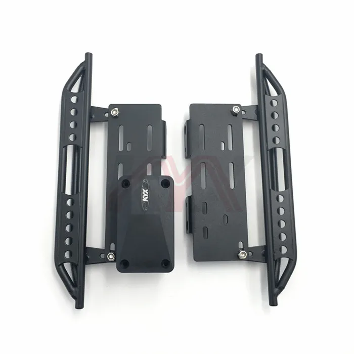 1 пара металлическая боковая педаль и приемная коробка для 1/10 Cherokee Wrangler Axial Scx10 90046