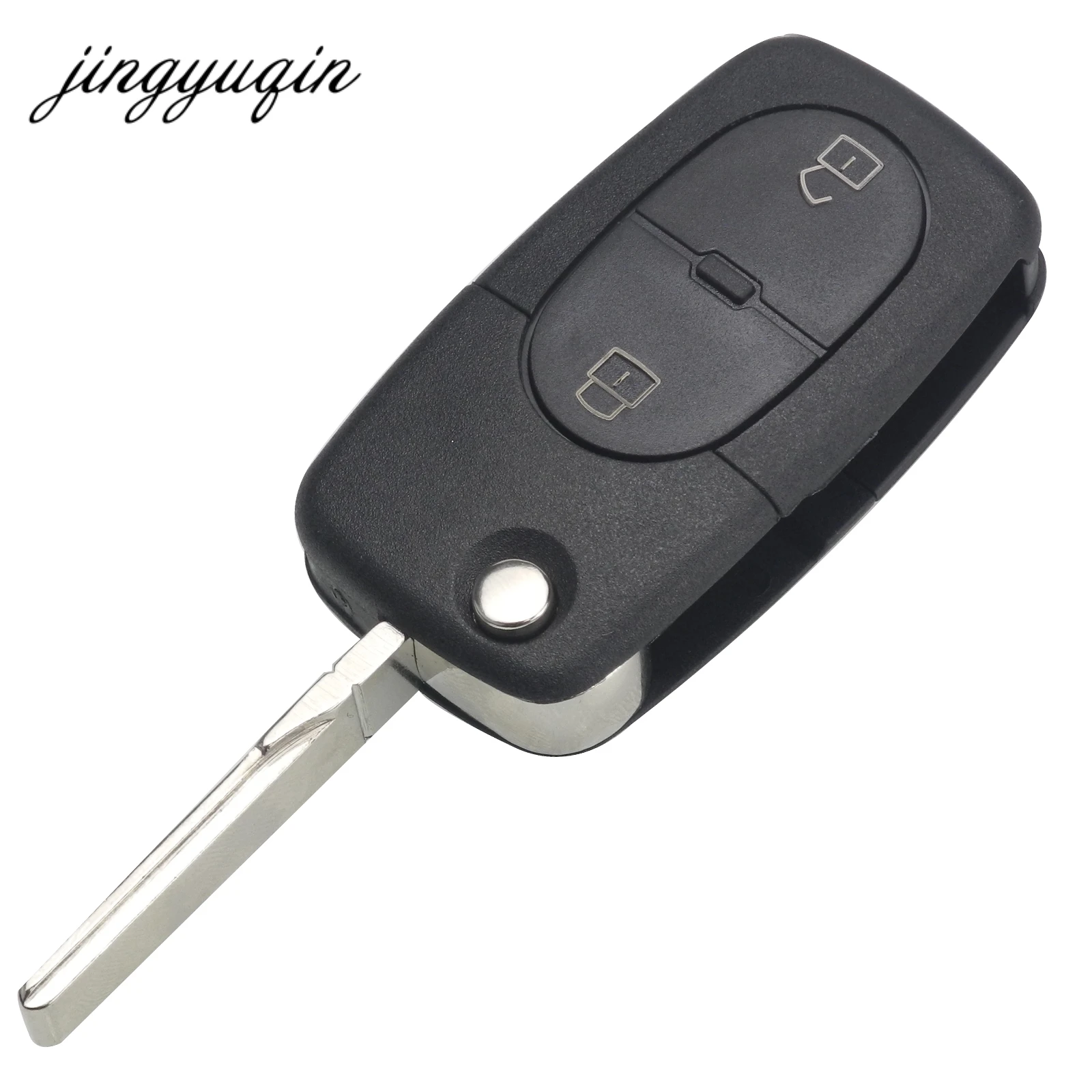 Jinyuqin 10 шт./лот подходит для держателя аккумулятора CR1620 складной чехол ключа Audi A2 A3