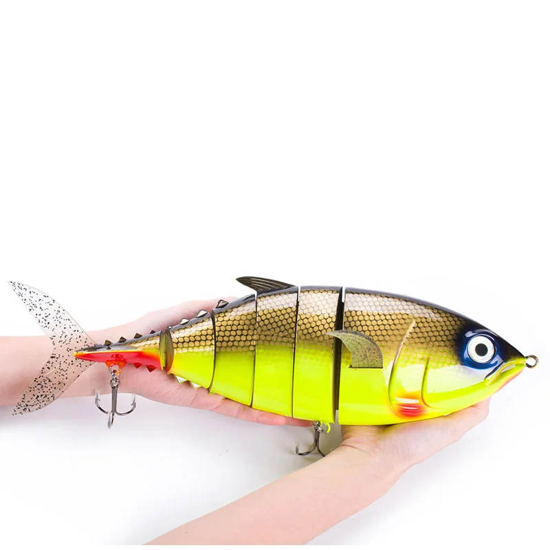 Afishlure, живая форель, Радужная форель, гигантская плавающая приманка, 1027 г, Мягкая приманка для глубоководной морской рыбы, 40 см, большой размер, имитирующая приманку для рыбы, рыболовные снасти - Цвет: tunas-02