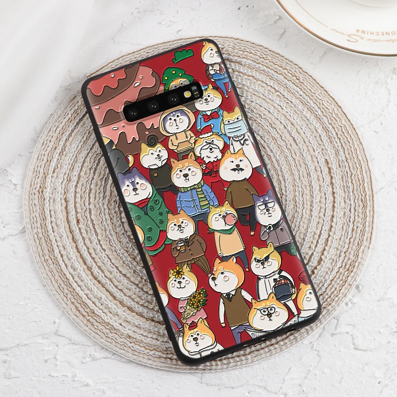 zsttq 3D Камера крышка тиснения для samsung Galaxy S10 плюс S10e A70 A50 A10 A20e A30 A40 A60 A3 A5 A7 A9 A6 A8 плюс чехлы - Цвет: zsttq