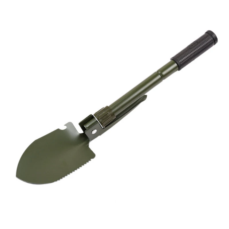 Портативная Складная Многофункциональная Военная лопатка, пила Trowe, Кирка, лопата для выживания, лопата, аварийный инструмент, Саперная Лопата - Цвет: Army Green