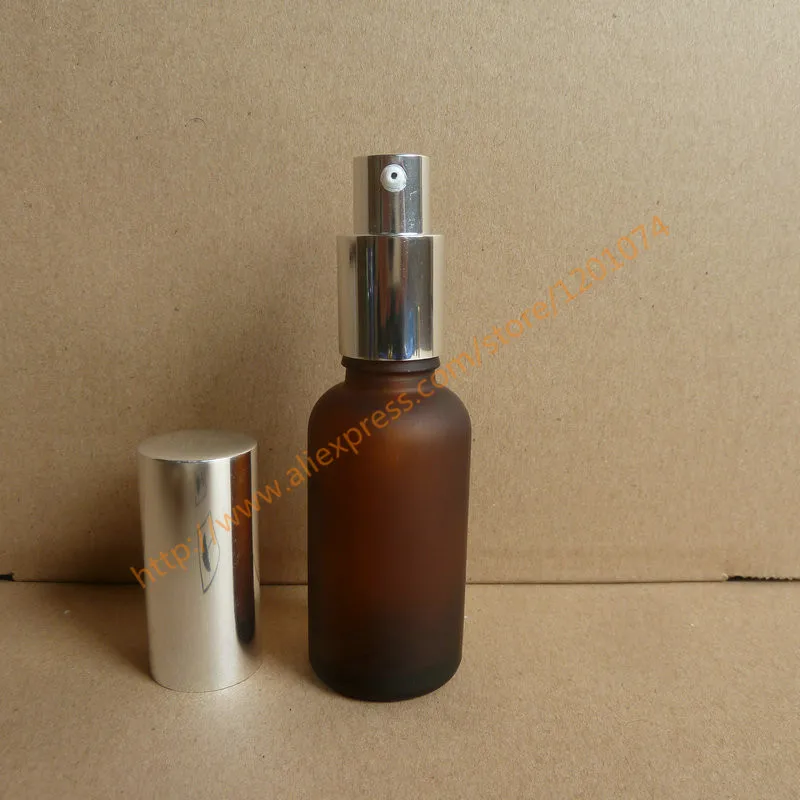 30 мл синий/прозрачный/зеленый/коричневое матовое стекло флакон для лосьона с