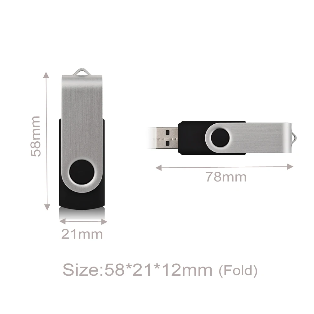 50 шт./лот Логотип USB 2.0 Flash Drive Флешки 32 ГБ 16 8 4 2 1 Флэш Диск На Ключ Накопитель Memory Stick