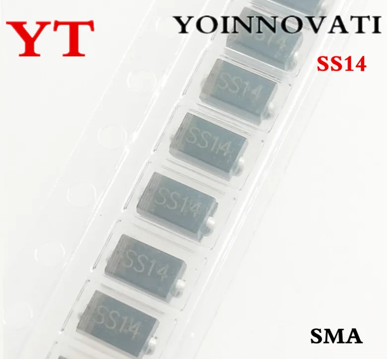 1000 шт./лот 1N5819 SS14 1A/40V SMA с барьером Шоттки диод лучшее качество|lot lot|diode smalot 100 |