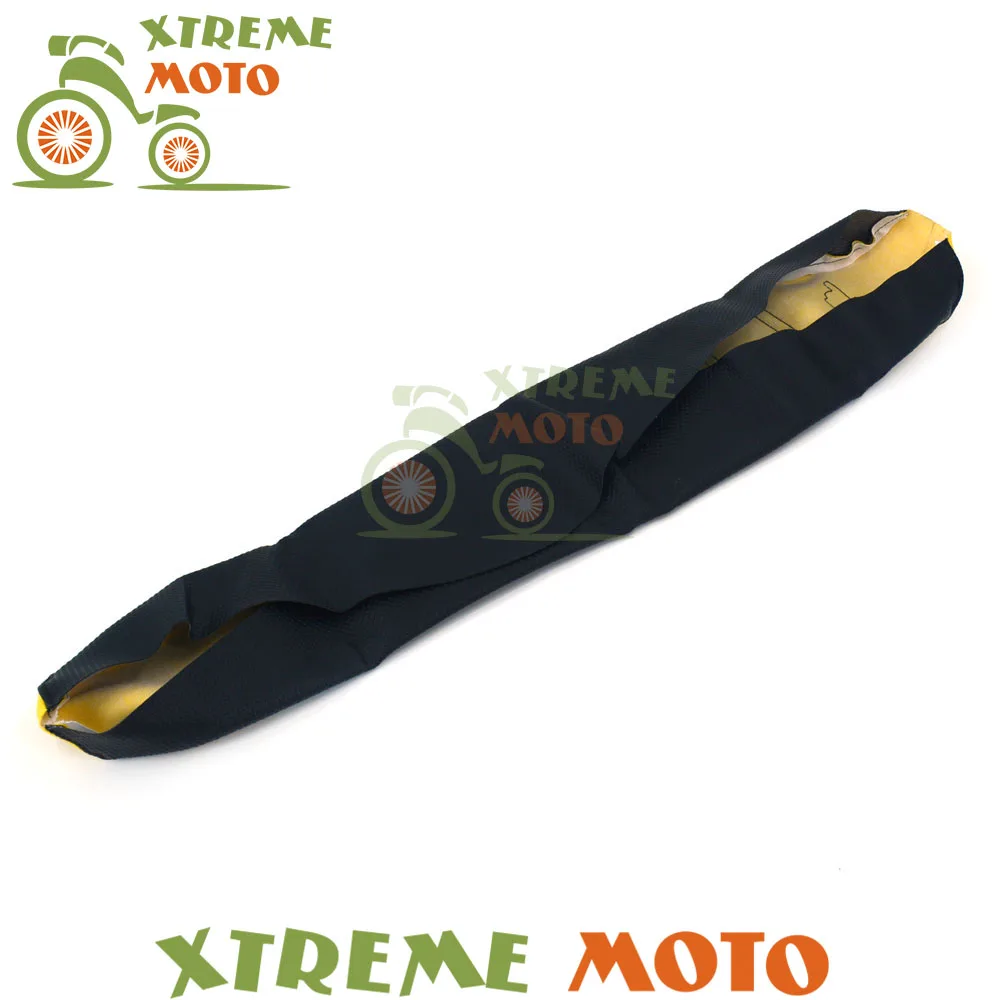 Желтый резиновый виниловый мотоциклетный захват мягкий чехол для сиденья Suzuki