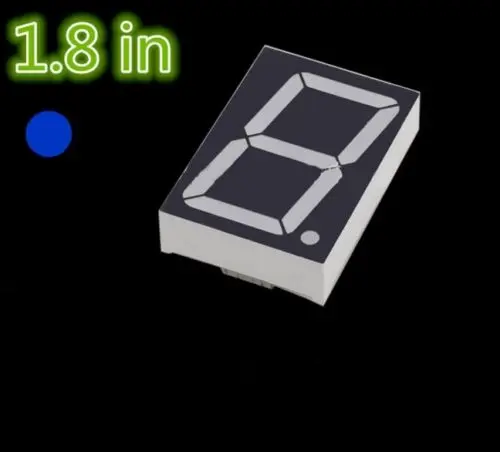 5 шт. 7 сегментный индикатор для вывода 1 символа 8 дюйма|cathode|common cathode segment |