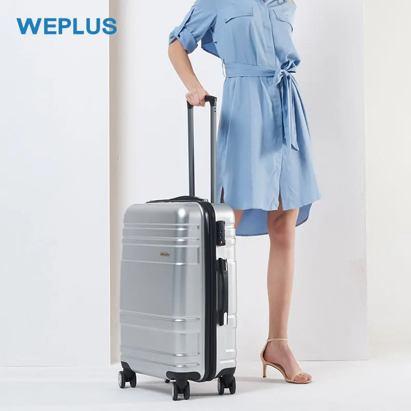 WEPLUS 20 24 28 дюймов чемодан Дорожный на колёсиках с спиннером колеса TAS замок для