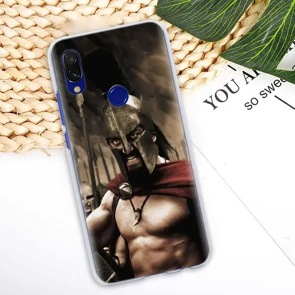 15 Спартанского воина King чехол для Xiaomi Redmi Note 5 6 7 Pro 4X7 6 6A 5 плюс 5A S2 GO Pocophone F1 Футляр для телефона - Цвет: 15