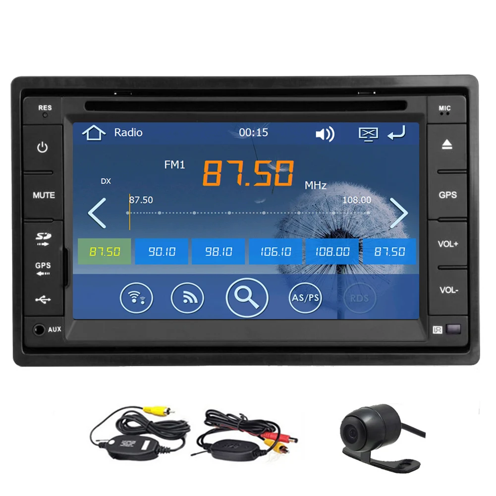 Авторадио сенсорный экран USB с логотипом стерео автомобильный dvd-плеер gps камера