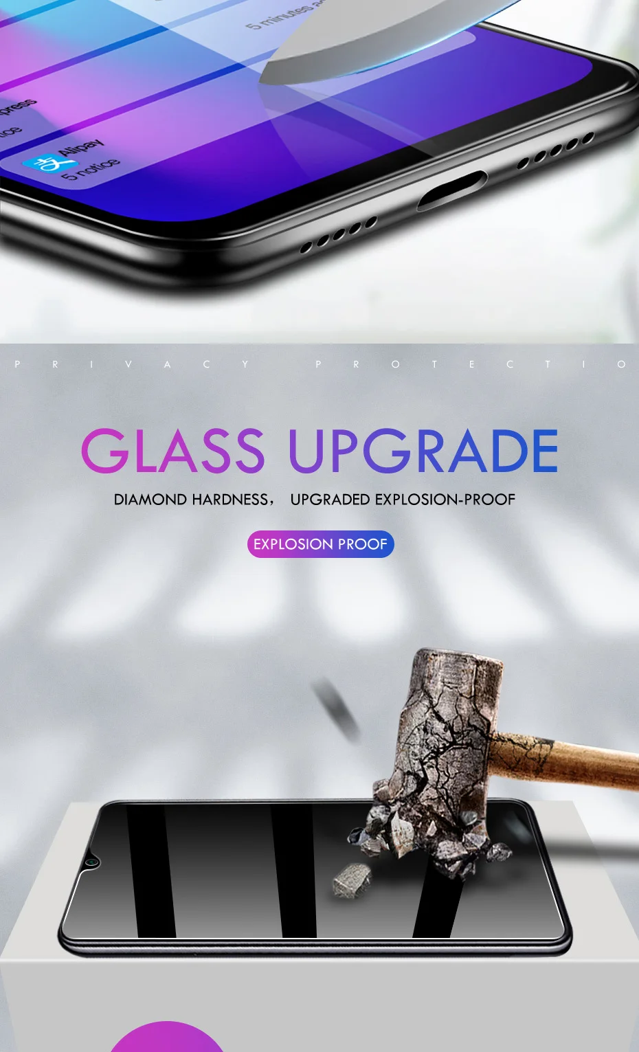 3 шт. Стекло для samsung Galaxy A50 A30 Экран протектор Закаленное Стекло для samsung M10 M20 M30 A20 A20e A40 A80 A70 A60 A30 A50