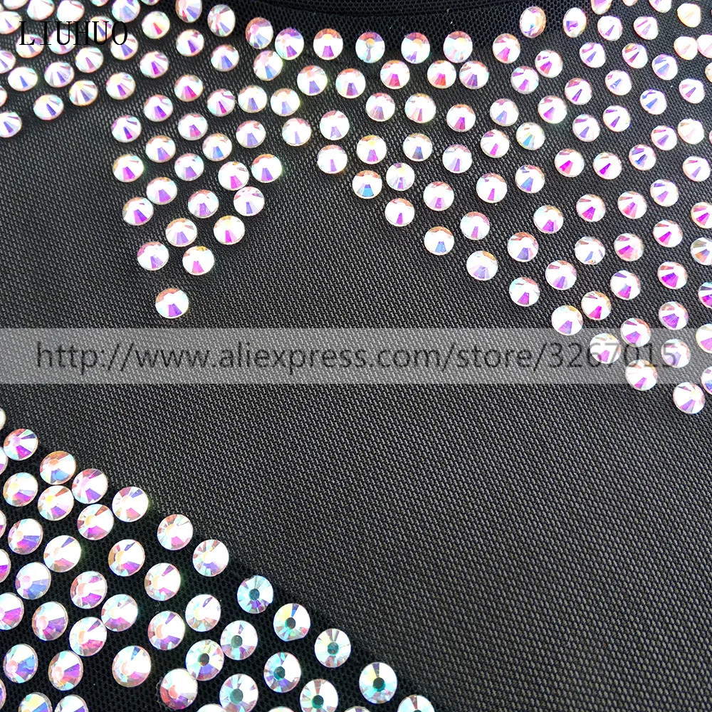 Платье для фигурного катания женское платье девочек черное с воротником стойкой