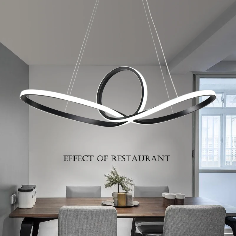 Креативные подвесные светильники светодиодные Современные для столовой