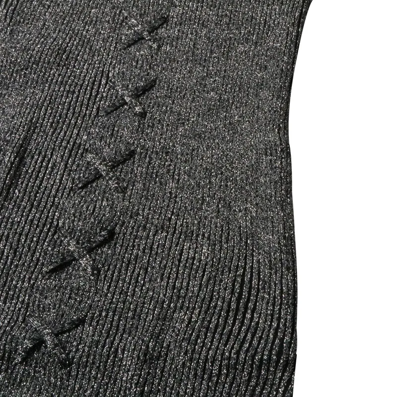 Colysmo рукавов трикотажные Jacquard Midi платье 2018 весна и осень три сезона Bodycon длинное