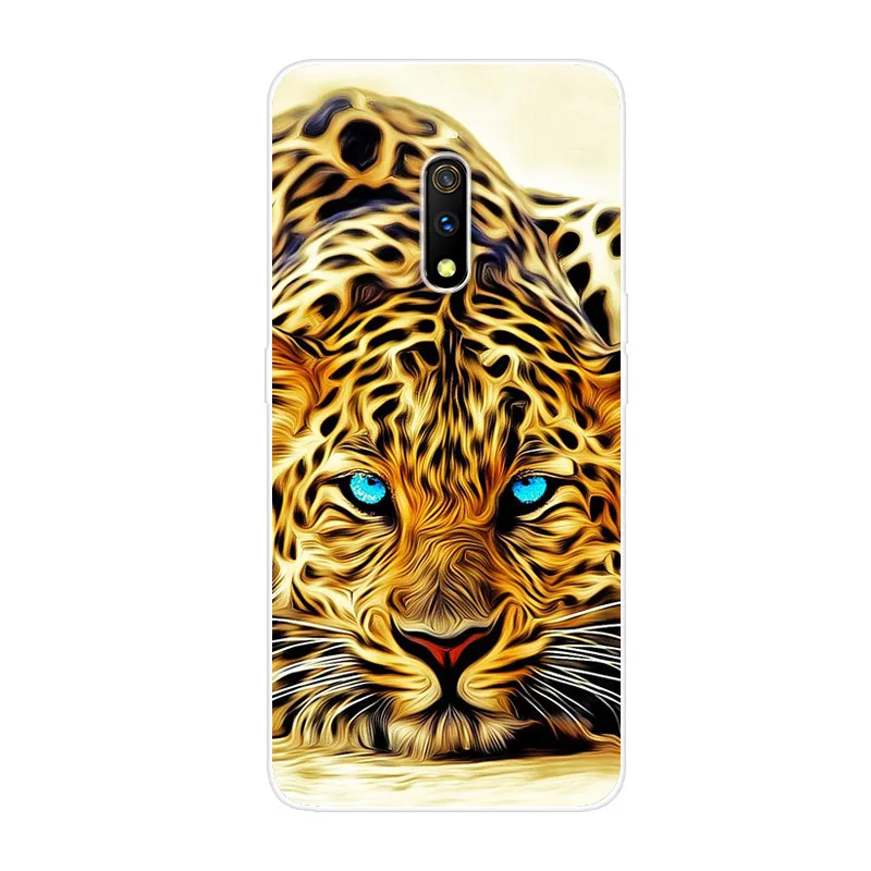 OPPO Realme X Case Soft Silicone Cartoon TPU Back Cover Phone RMX1901 Real me RealmeX Global | Мобильные телефоны и