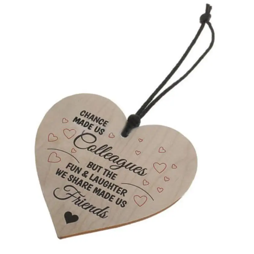 1 шт Свадебные винные ярлыки Шанс Сделал Нас коллеги весело и смех Деревянный