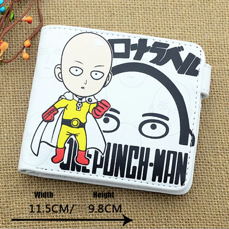 Новое поступление One Punch Man Saitama Sensei PU Аниме Косплей кошелек с держатель для карт Портмоне унисекс сумка для денег для студентов