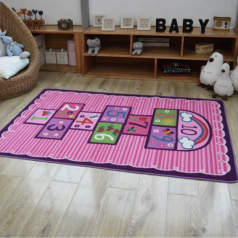 Hopscotch игровые коврики для детей с принтом цифр детские маленьких девочек