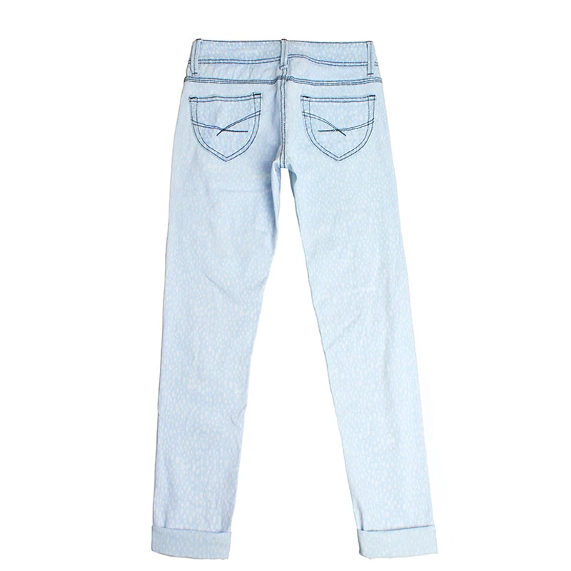 Летний стиль свободные Рваные джинсы для Для женщин Высокая Талия Джинсовые