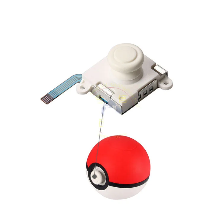 3D Джойстик для аналоговых палочек переключатель NS Poke Ball Plus Pokeball сменный